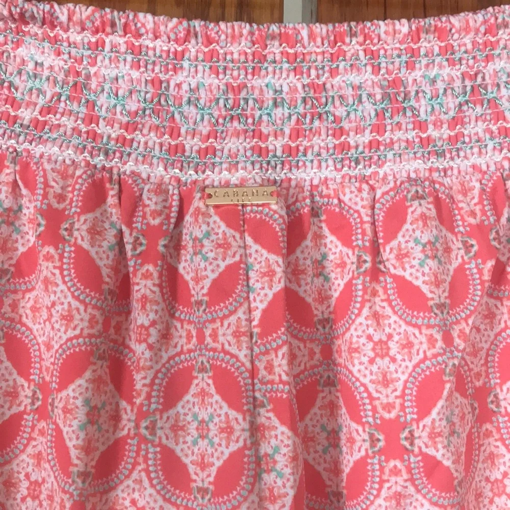 Cabana Life Palazzo Beach Pants Coral Tides Size XS - Picture 6 of 11